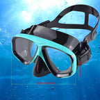 Mareon diving mask with snorkel | 180° panoramic view | anti-leak & HD glass | food-grade silicone