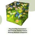 LED Butterfly Garden Cube Night Light Decor