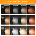 Clip-on Bookmark Light with Timer