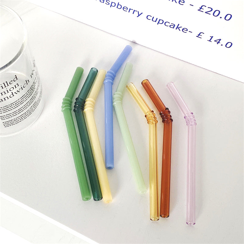 Glass straw - Set of 4