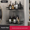 Stylish & Practical No-Drill Shower Corner Shelf – Space-Saving Bathroom Storage Rack