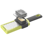 ZESTIRO Garlic-Ginger Grater | Manual Stainless Steel Press | Ergonomic Chopper for Onion, Garlic & Ginger | Non-Slip & Efficient
