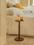 Medieval Time Solid Wood Mini Coffee Table