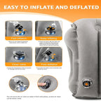 ComfortRest Travel Pillow | Ergonomic Travel Pillow for Neck & Head | Compact and Lightweight