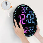 WiFiTime Clock - Smart LED Wall Clock with Calendar