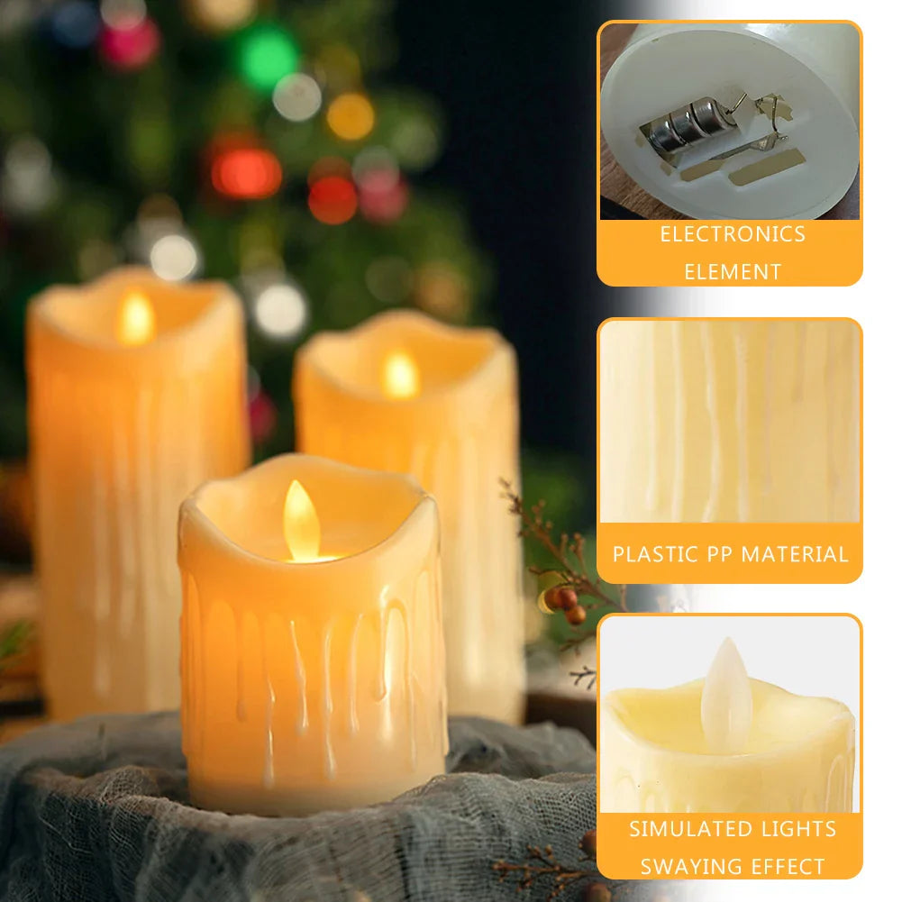Romantic atmosphere thanks to the LED glow