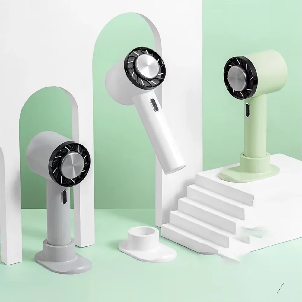 Portable Rechargeable Camping Fan with 2200mAh Battery and 3 Speed Settings