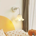 FrenchBloom - Elegant Wall Lamp with Flower Pattern