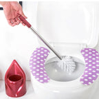 High-quality toilet brush with comfort grip