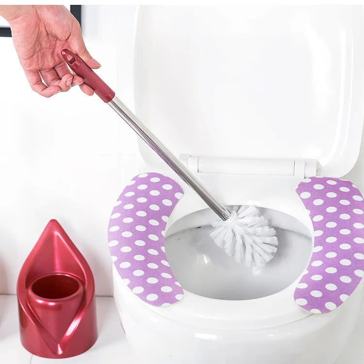 High-quality toilet brush with comfort grip