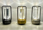 Rechargeable Wireless LuxuryGlow Table Lamp - Elegant Wireless Lamp for Any Mood