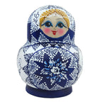 10-Piece Wooden Russian Matryoshka Doll Set for Cultural Decor and Gifts