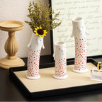 Lovely Cartoon Figures Ceramic Vase