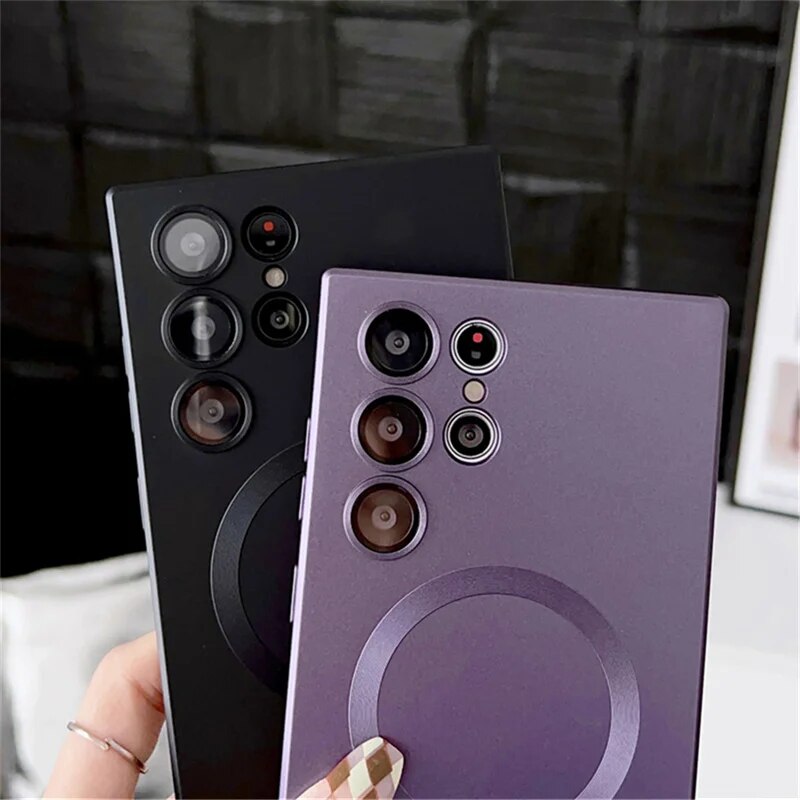 Magnetic charging case for Samsung Galaxy