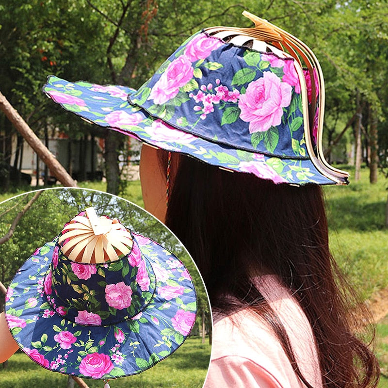 Foldable Bamboo Hat