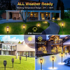 Solar Flame Light – Outdoor Flickering Torch for Garden & Pathways
