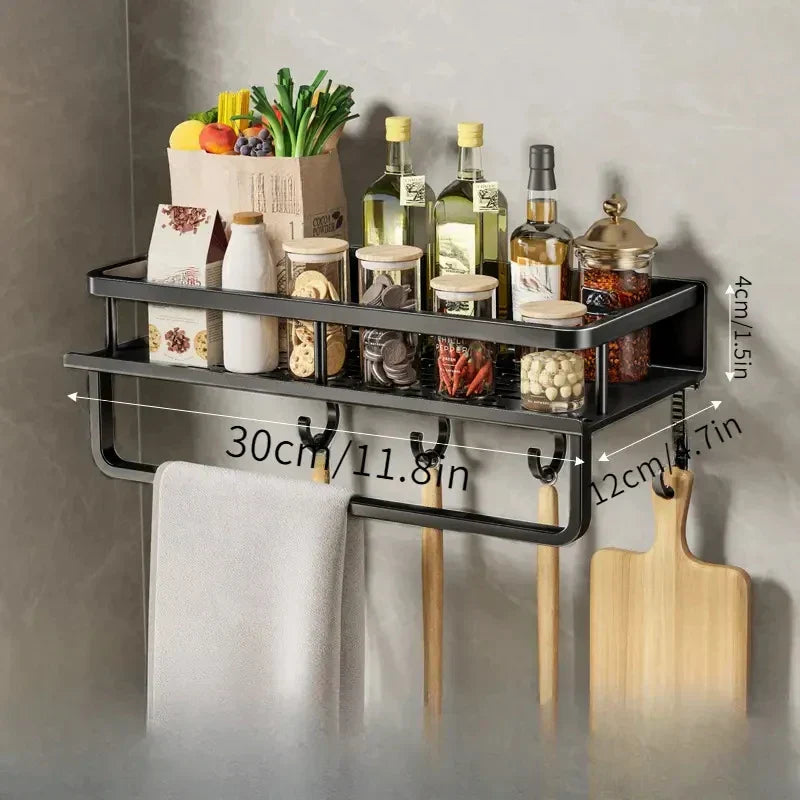 KitchenStyle – Elegant Wall Shelf for an Organized Kitchen
