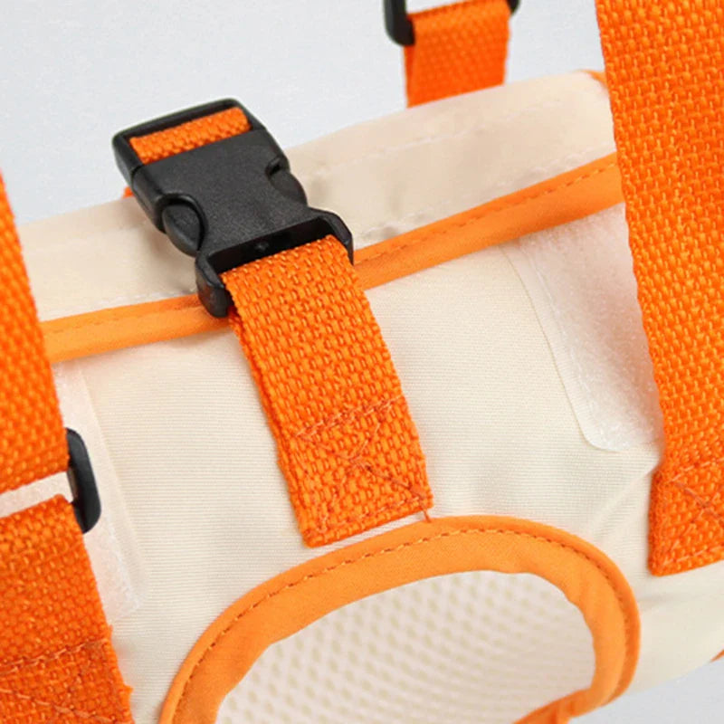 Ergonomic lifting harness for dogs hind legs