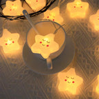 StellaLume LED Star String Lights | USB & Battery Operated | Warm White | For Living Room, Garden, Wedding & Christmas