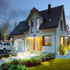 Power Save Motion Activated Outdoor Solar Lamp