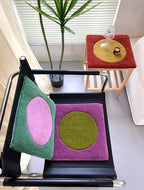Dot in Square Block Rug