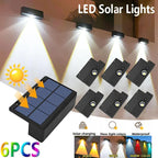 Lumora LED Solar Wall Light Outdoor | 3 Light Modes | IP65 Waterproof | Garden, Balcony & Fence Lighting Without Wires