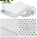 HydroComfort Non-Slip Bathtub Mat with Pillow