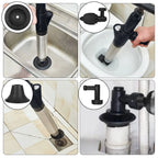 Drain Zap Instant No-Mess Toilet Unclogger