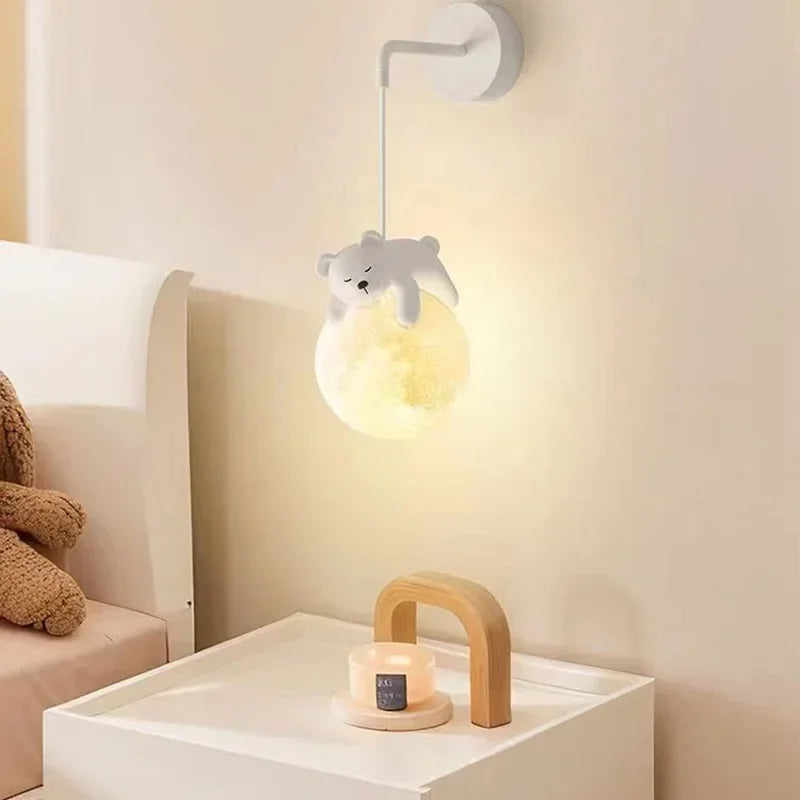 MoonGlow Light - Stylish LED Wall Lamp for Rooms