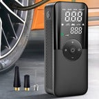 Portable tire pump with digital display Quick and accurate tire inflation