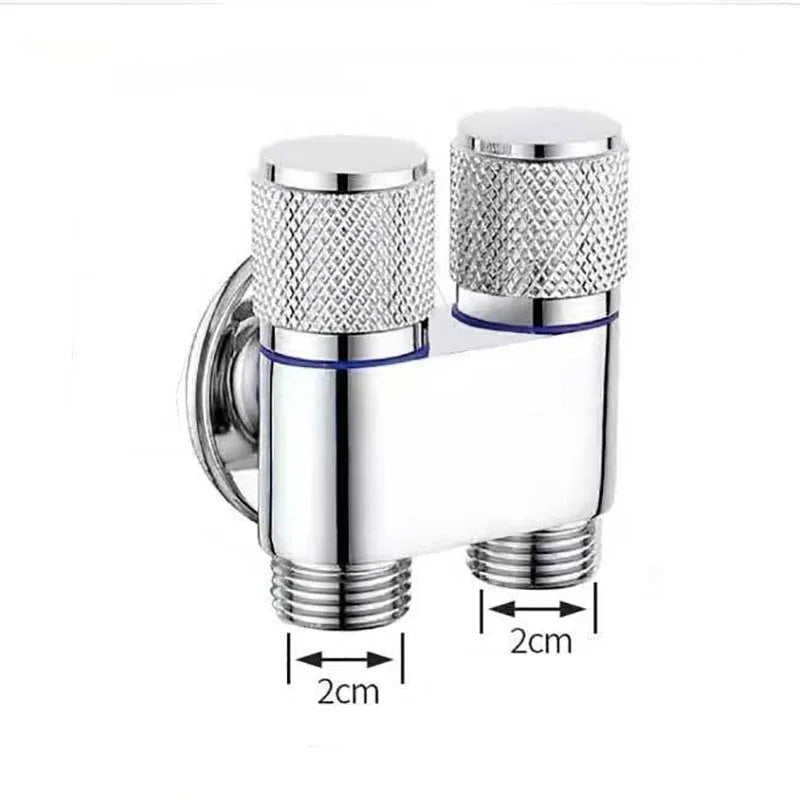 Dual Flow Pro – 2-in-1 Wall faucet for toilet and washing machine
