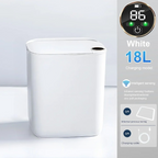 Smart Sensor Trash Can with Digital Display & Type-C Charging – CleanBin