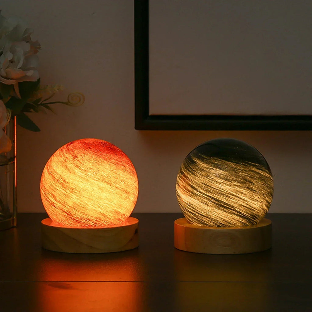 CosmicGlow - Mini night lights 3D - solar decoration LED - galaxy ambiance