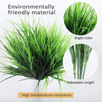 Artificial Wheat Grass Plant Made of Plastic – Decorative Grass for Garden, Home and Outdoor Area