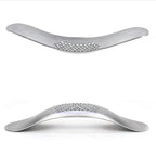KnobiPro Garlic Press | Manual | Stainless Steel | Robust Design & Easy Handling | 19 × 4 cm
