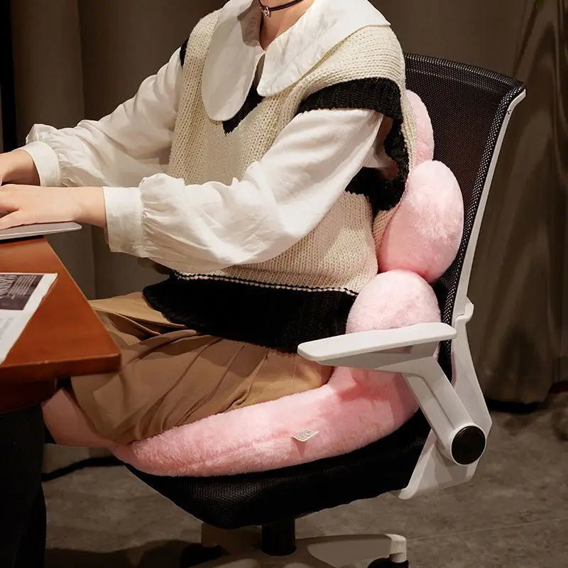 Sunflower Ergonomic Long Sitting Chair Cushion