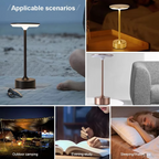 USB Rechargeable LED Touch Sensor Table Lamp