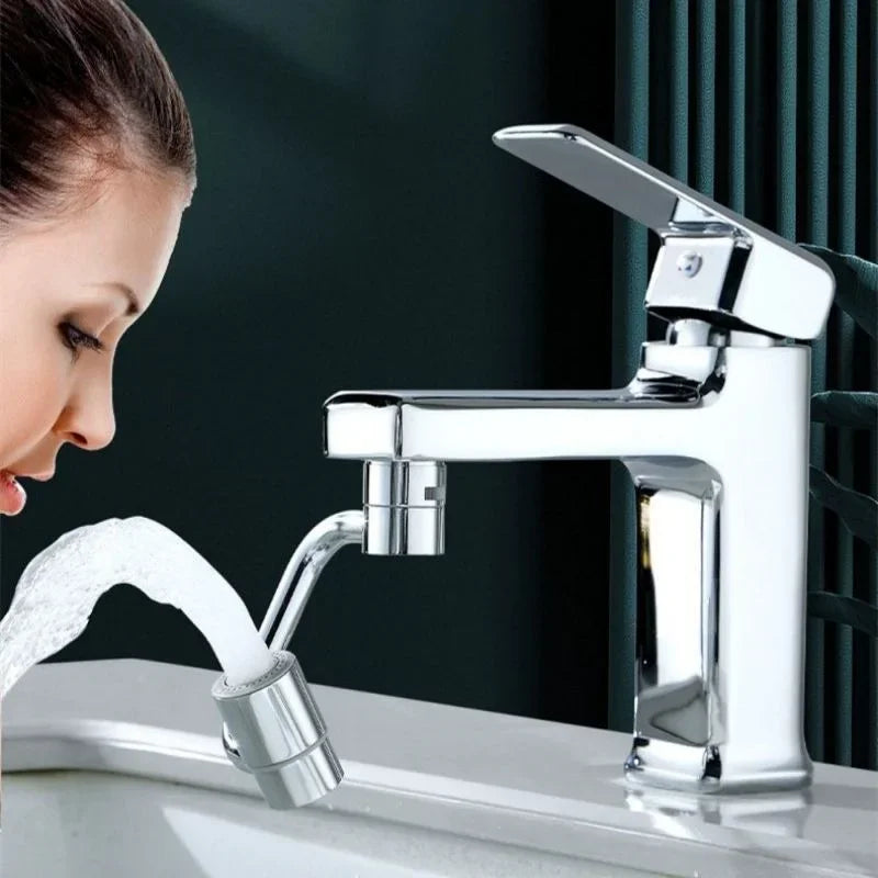 Rotating Multi-Purpose Universal Anti-Splash Faucet Extender