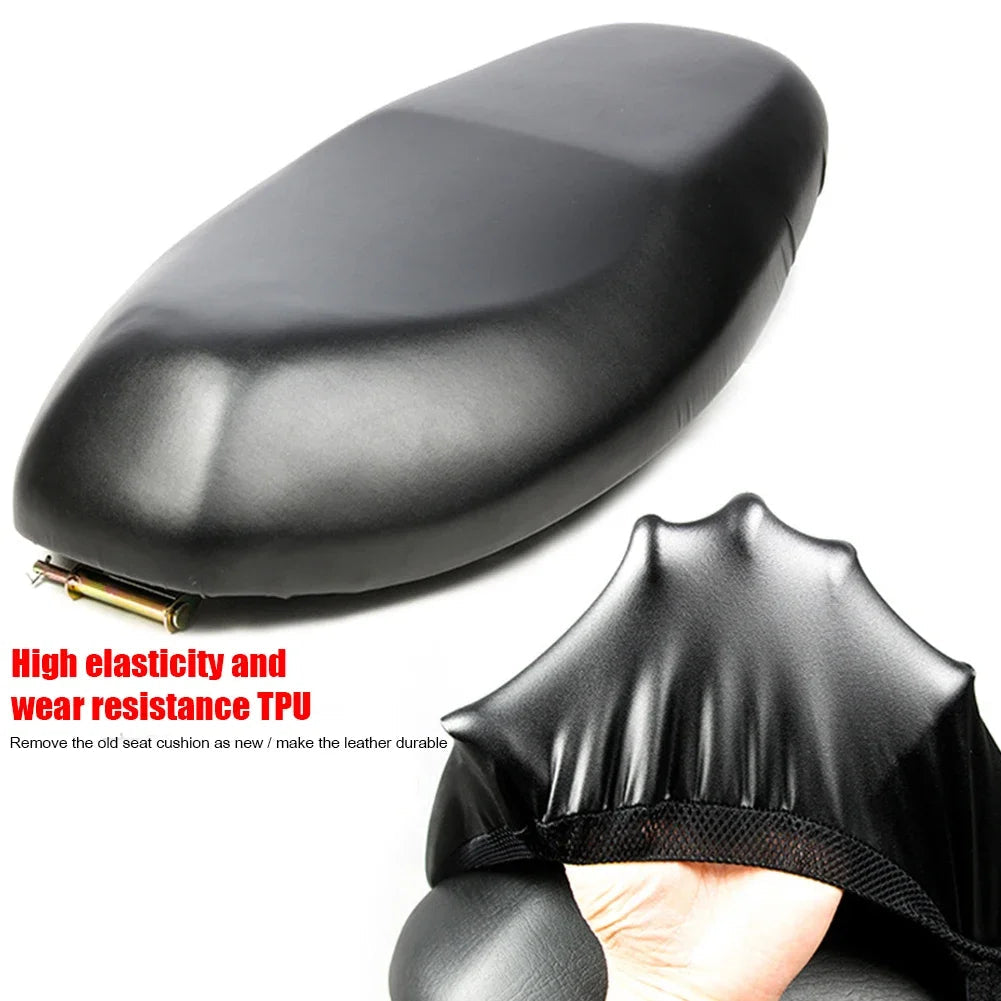 Ultra Stretch Fit Leather Motorcycle Seat Cover