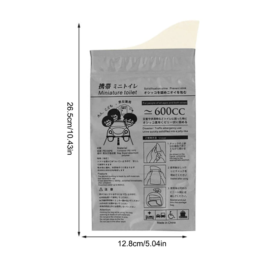Portable Toilet Bags – Sanitary Solution in Crisis
