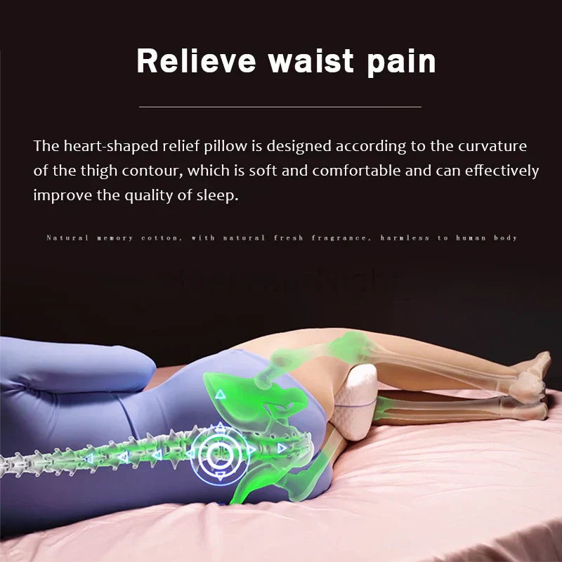 Orthopedic Memory Foam Leg Pillow - ComfortFoam