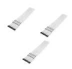 GrillMaster Pro Grill Skewers | Extra Long Stainless Steel Skewers with Wooden Handle | Set of 6