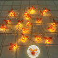 Lumirelle | LED Fairy Lights Christmas | Santa & Snowman Motifs | Warm White Light | For Tree, Window & Table Decor