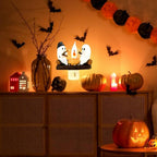 Ghost fire with flickering night light ️‍