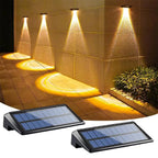 EcoRadiance Solar Accent Lights 2-Piece Set | Outdoor Lighting | Energy Efficient | Decorative Light for Garden & Terrace