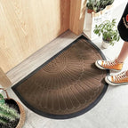Half-Round Non-Slip Rubber Indoor Door Mat – Outdoor Ready