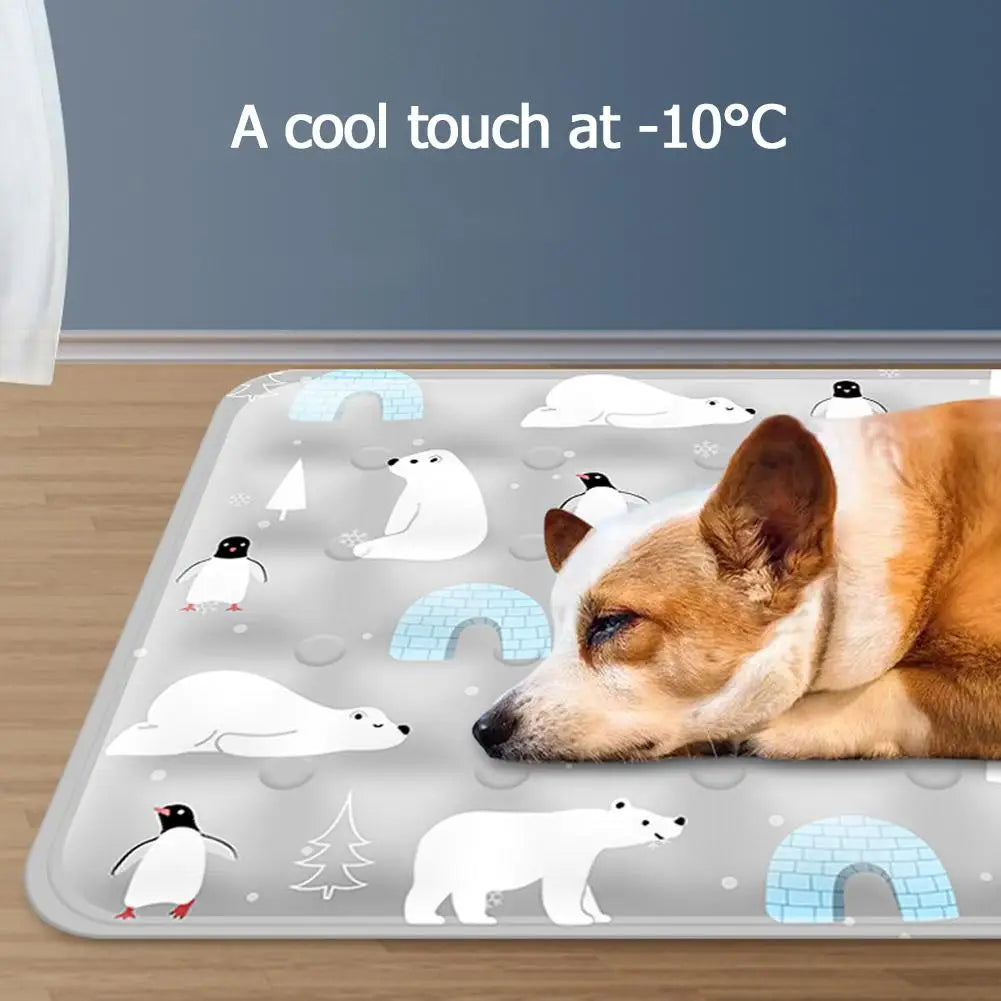 FrostPaws Cooling Mat for Dogs & Cats | Reusable & Filled with Gel | For Summer & Travel | PVC