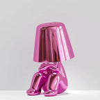 Goldie Resin Thinker LED Table Lamp