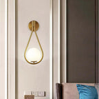 Drop Luxury Glass Balls Wall Lamp