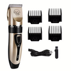 Cordless Pet Hair Trimmer Kit for Dogs and Cats – Electric Precision Grooming Clippers